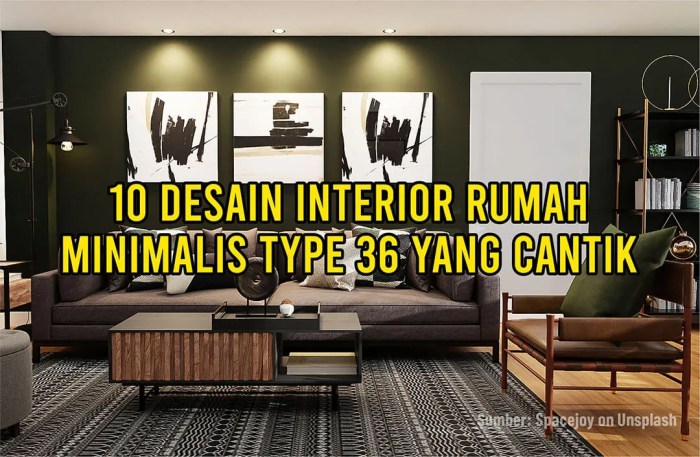 Desain interior rumah minimalis type 36 78