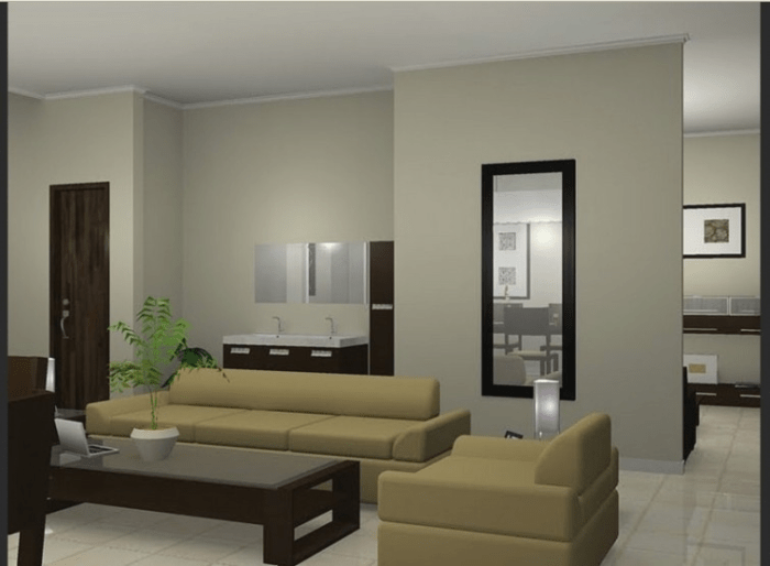 Desain interior rumah tipe36