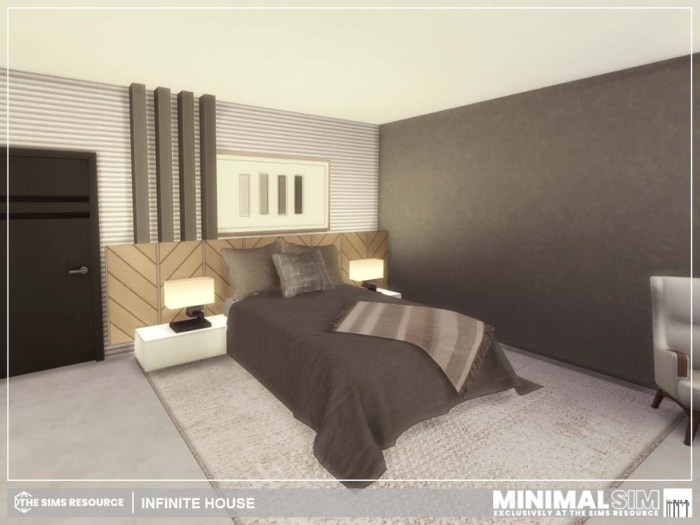 Desain interior rumah minimalis sims