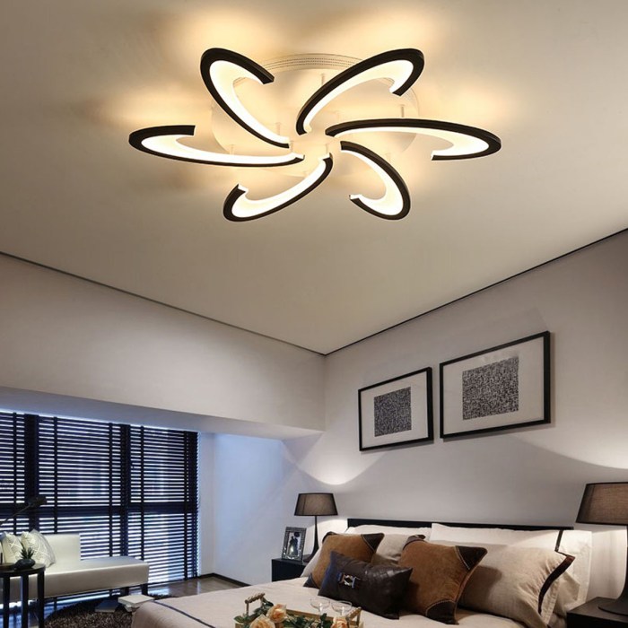 Lights ceiling room living led light indoor lighting decoration fixtures modern novelty bedroom lamp