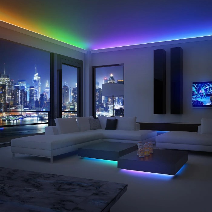 Wohnzimmer licht led